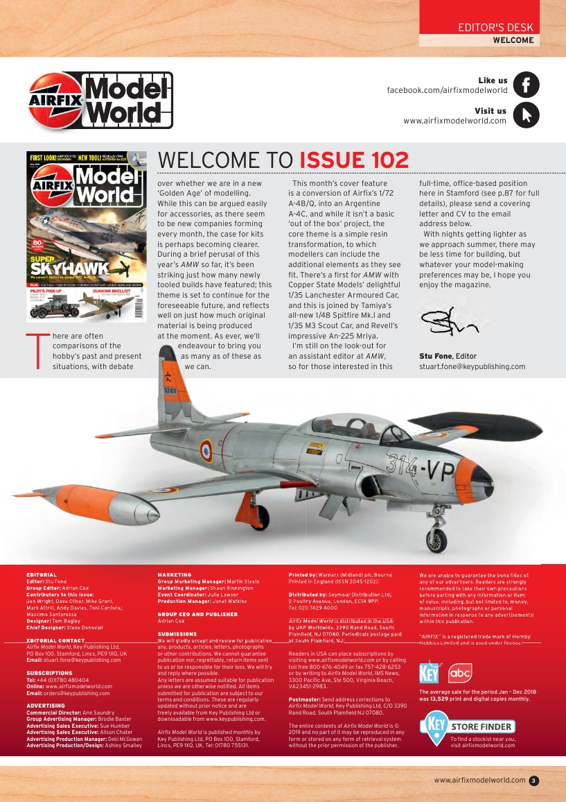 Airfix Model World 102 2019-5